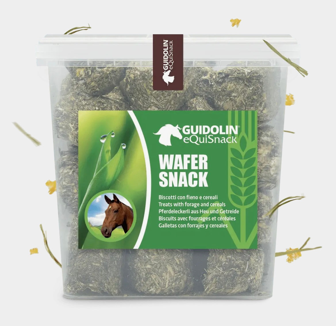 Guidolin - Wafer Snack Heu&Getreideflocken
