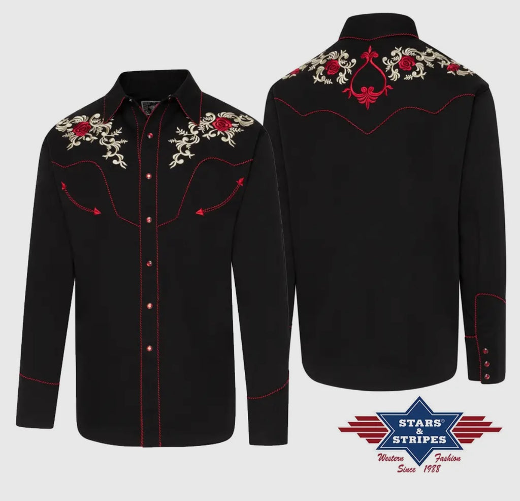 Stars&Stripes - Westernhemd Milton