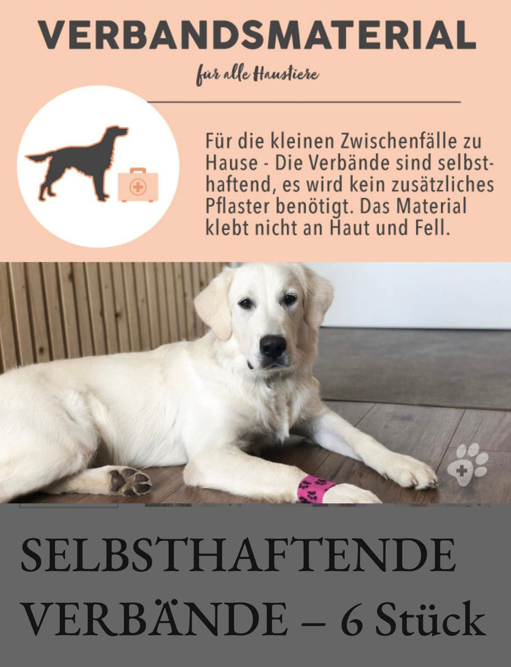 PAWS&PATCH SELBSTHAFTENDE VERBÄNDE – Piratenbox 6 Stück