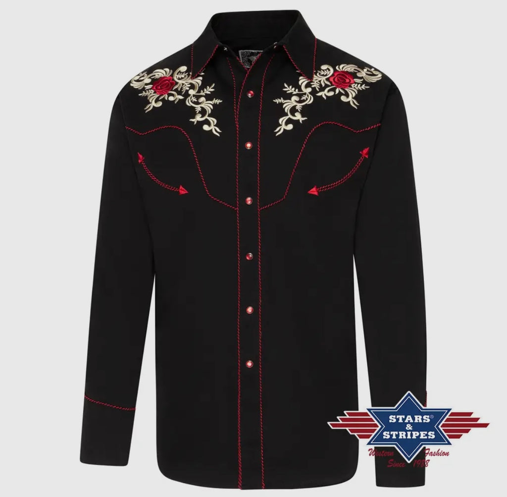 Stars&Stripes - Westernhemd Milton
