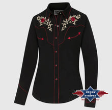 Stars&Stripes Westernbluse Sharon Damen