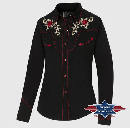 Stars&Stripes Westernbluse Sharon Damen