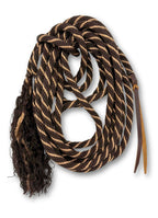 LpTrick - Nylon Mecate Zügel braun-rosegold, soft