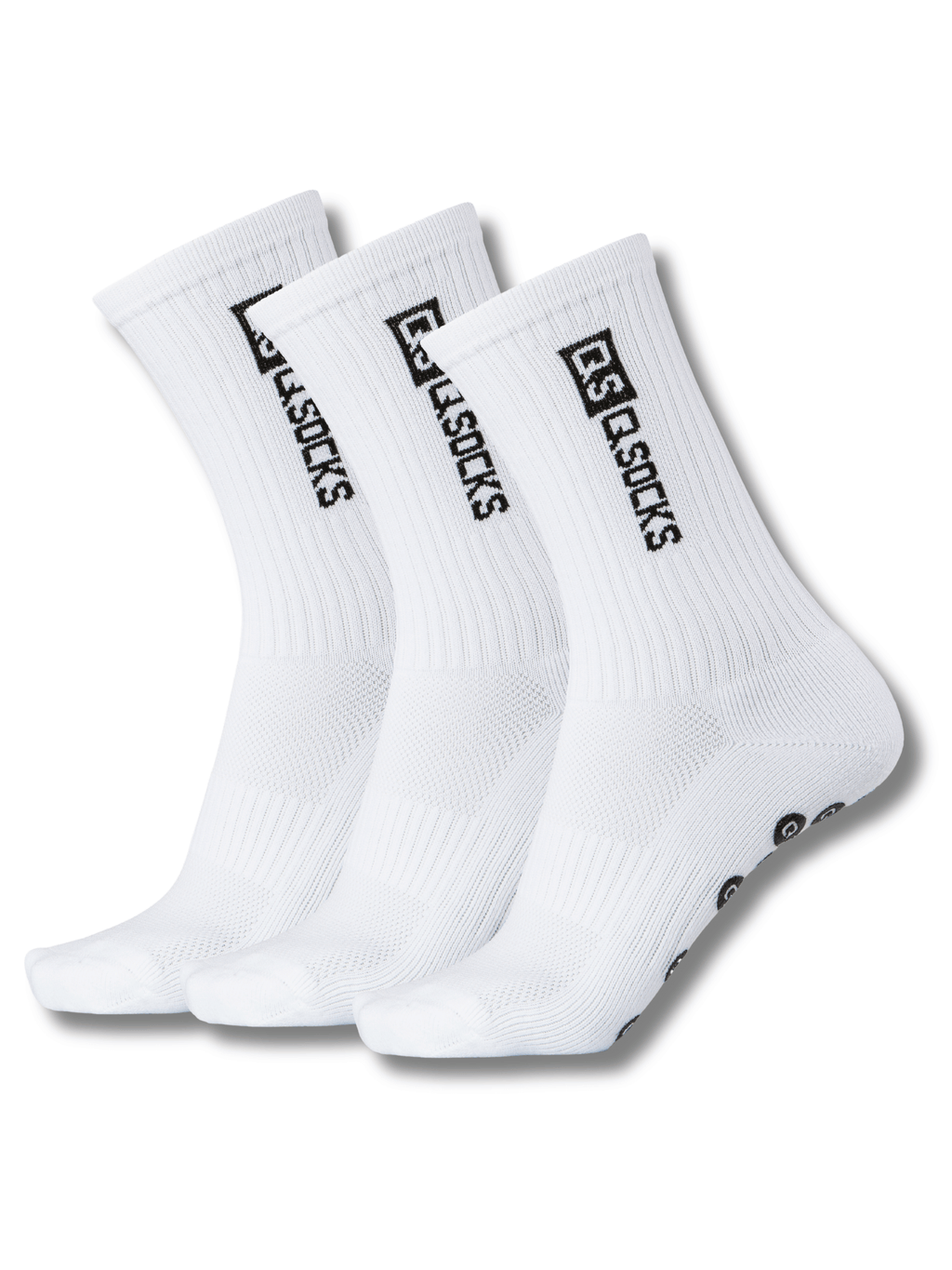 QOLONIA Grip Socken (3er Pack) – Anti-Rutsch Socks mit Silikonnoppen