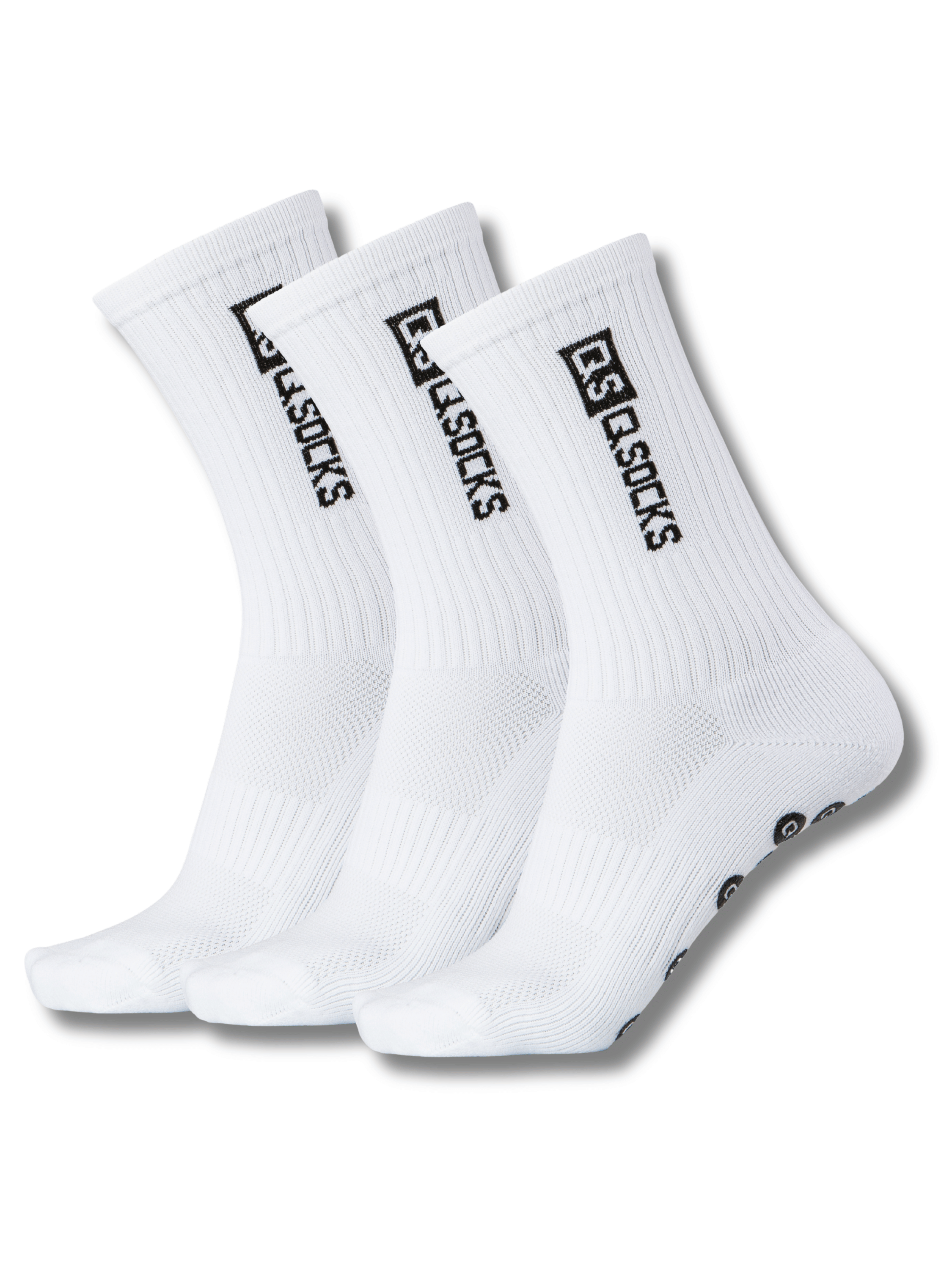 QOLONIA Grip Socken (3er Pack) – Anti-Rutsch Socks mit Silikonnoppen
