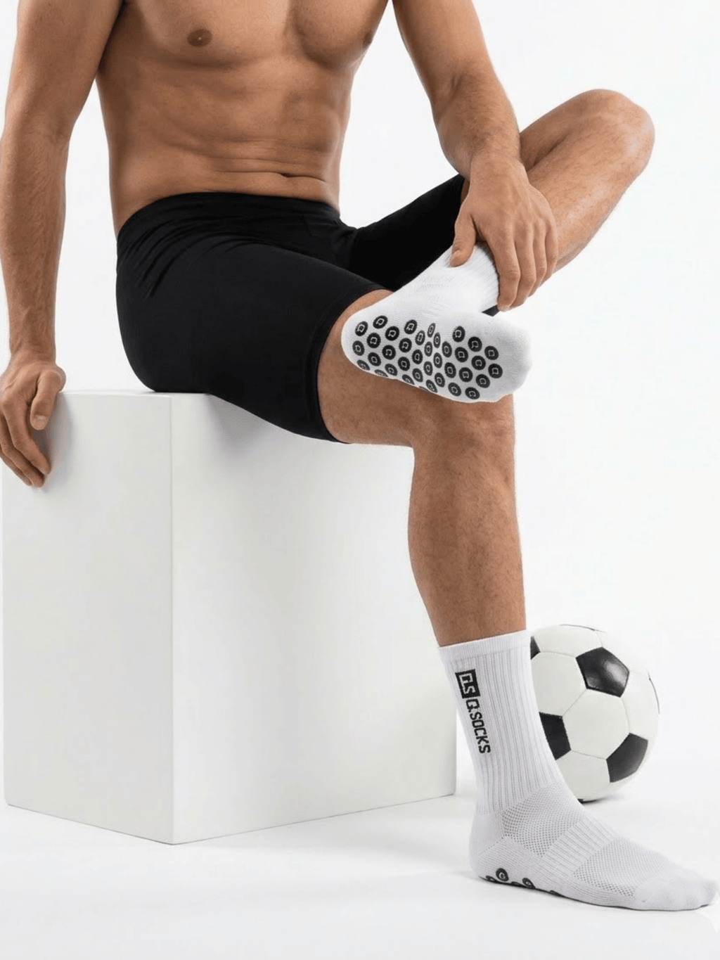 QOLONIA Grip Socken (3er Pack) – Anti-Rutsch Socks mit Silikonnoppen