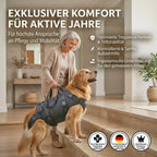 Durchgehende Tragehilfe für Hunde