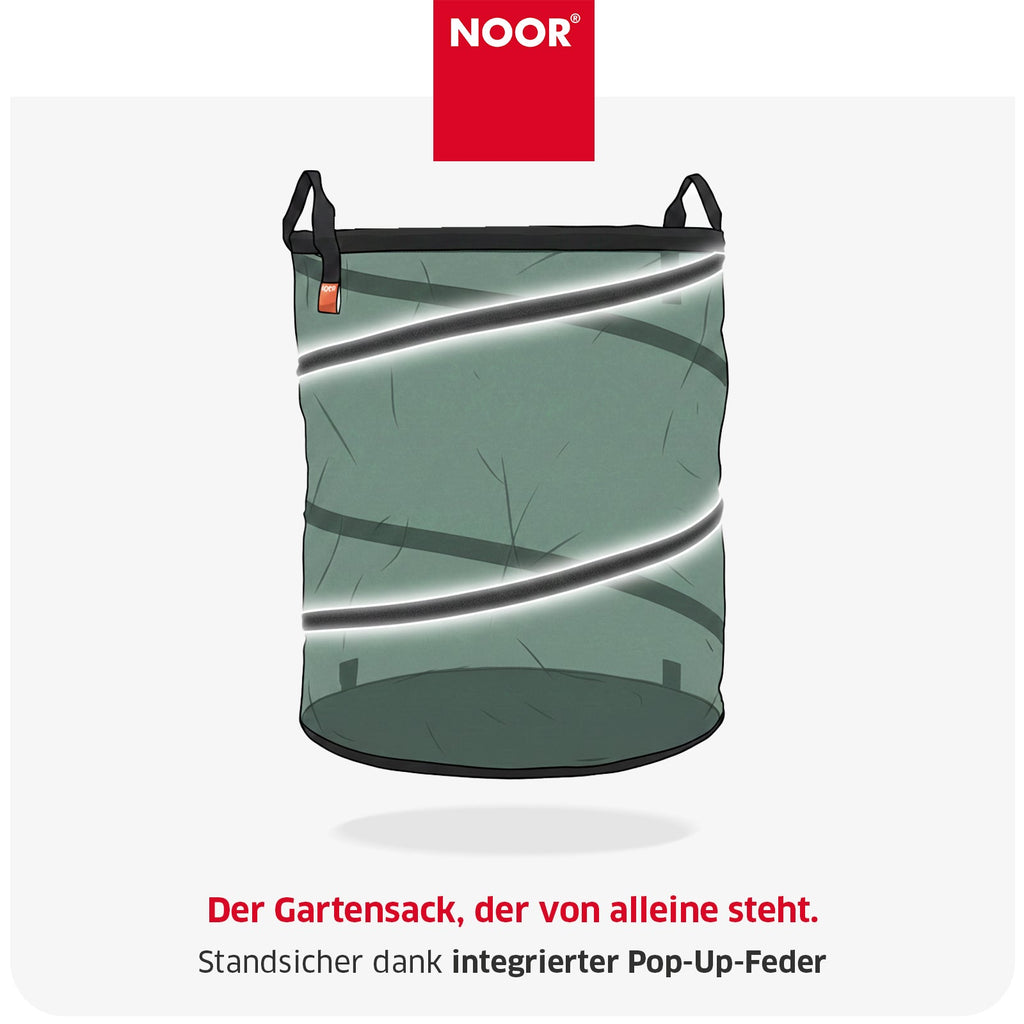 Gartensack Pop-Up - Stabilität durch Pop-up Feder