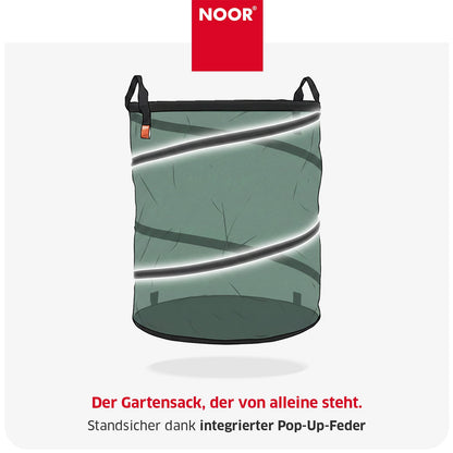 Gartensack Pop-Up - Stabilität durch Pop-up Feder
