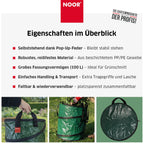 Gartensack Pop-Up - Stabilität durch Pop-up Feder