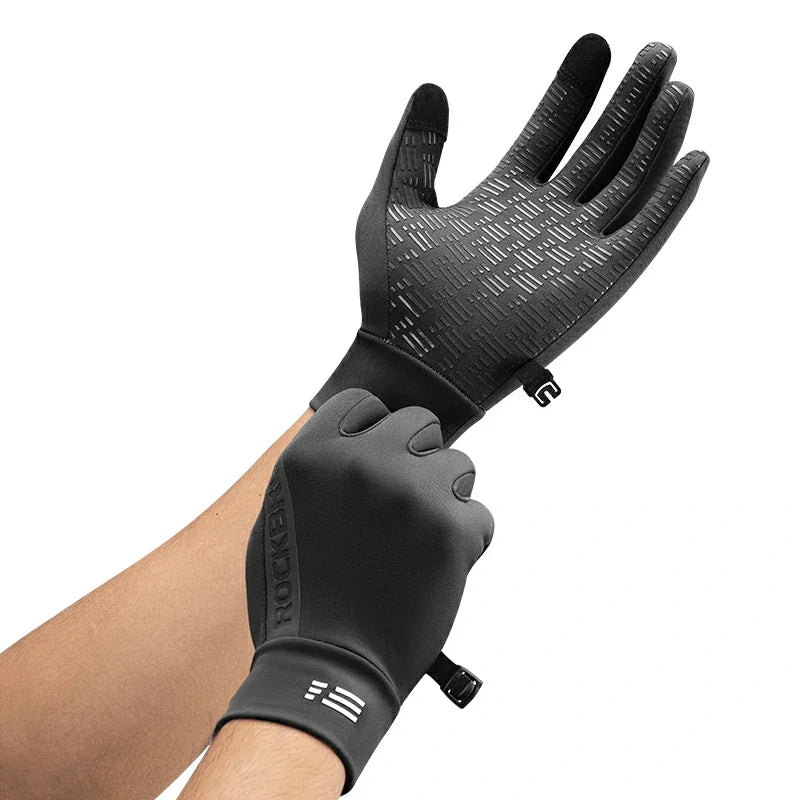 Rockbros - Graphene Winter-Fahrradhandschuhe von 5°C bis 15°C