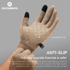 Rockbros - Graphene Winter-Fahrradhandschuhe von 5°C bis 15°C