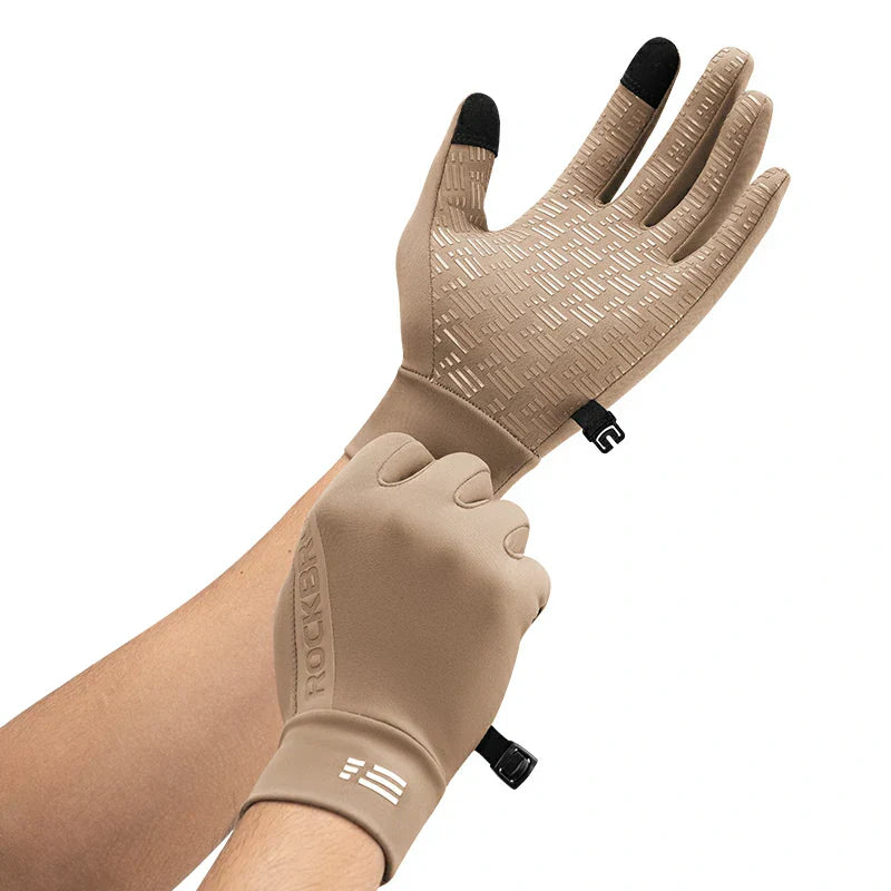 Rockbros - Graphene Winter-Fahrradhandschuhe von 5°C bis 15°C