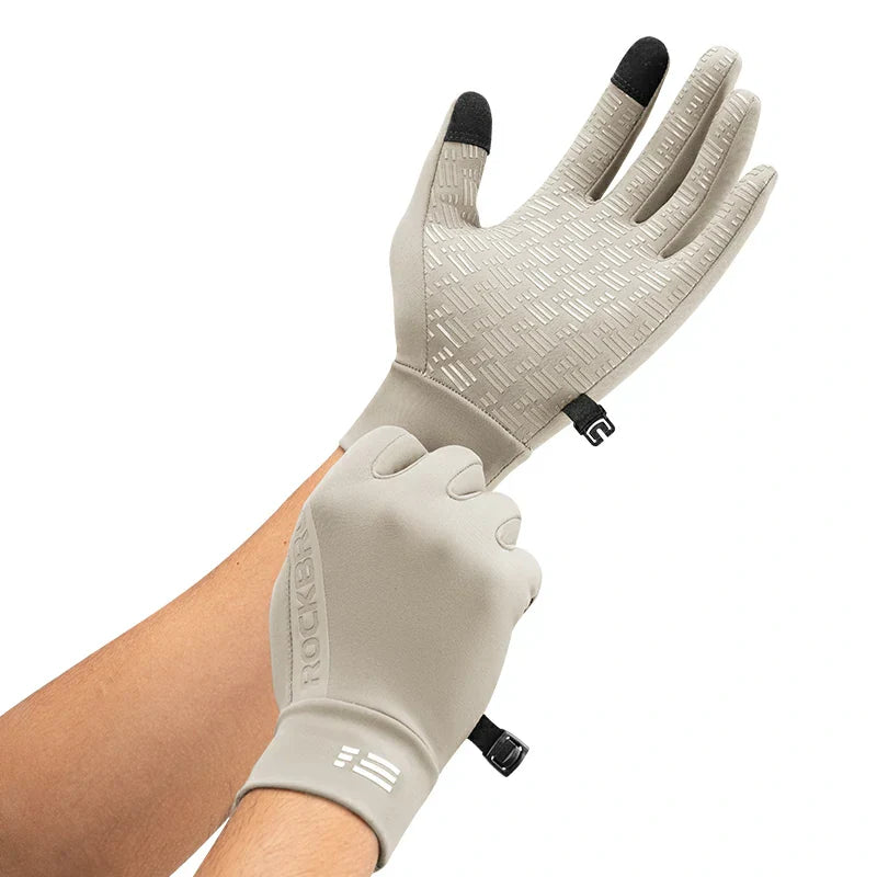 Rockbros - Graphene Winter-Fahrradhandschuhe von 5°C bis 15°C