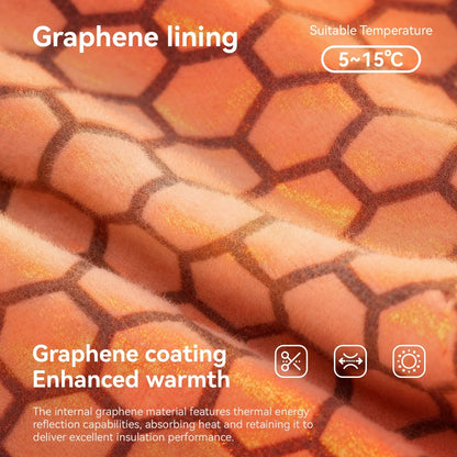 Rockbros - Graphene Winter-Fahrradhandschuhe von 5°C bis 15°C