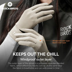 Rockbros - Graphene Winter-Fahrradhandschuhe von 5°C bis 15°C