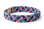 Pfotenlieblinge - Handgemachtes Paracord-Hundehalsband Bubblegum
