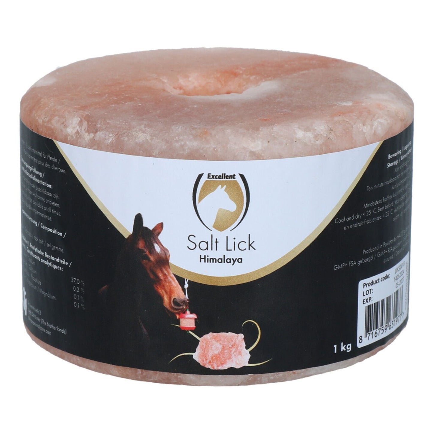 Himalaya Salzleckstein für Pferde 1kg