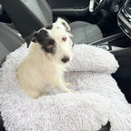Hundebett "Balu" kuschelig weiche & waschbare Auflage – mit hohem Rand für Auto & Sofa