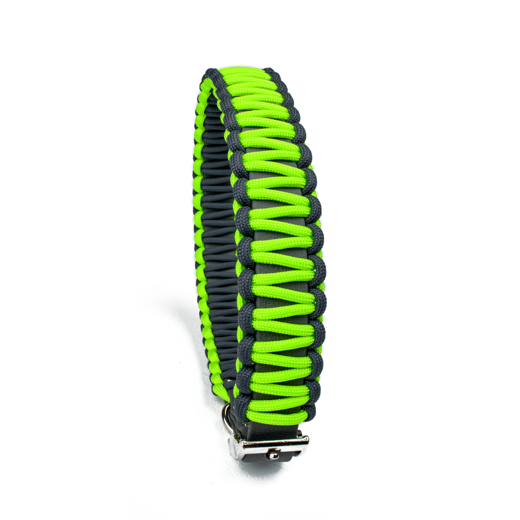 Hundehalsband Lori Tierluxe - Handgemacht, Paracord, Biothane