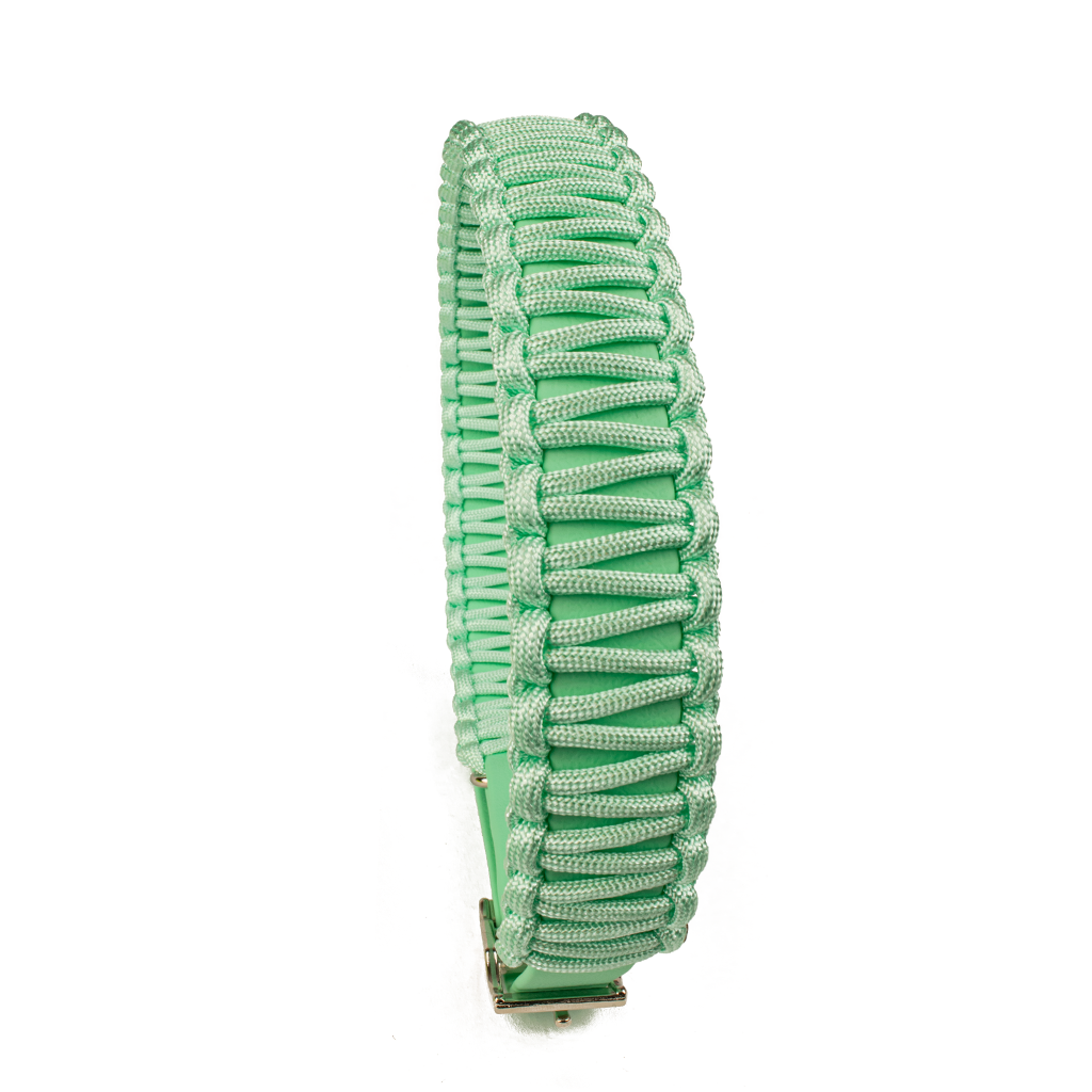 Hundehalsband Lori Tierluxe - Handgemacht, Paracord, Biothane