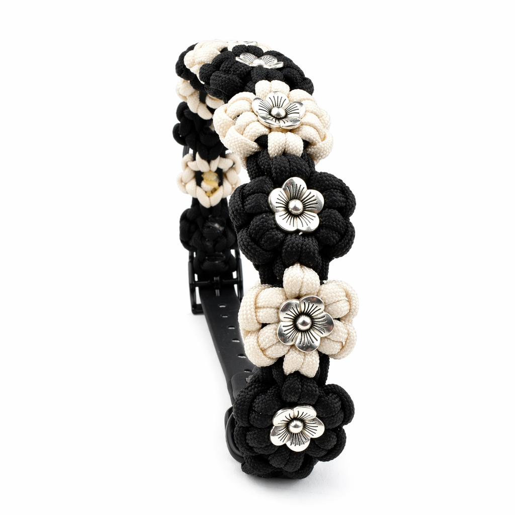 Hundehalsband Tierluxe Blumen Paracord