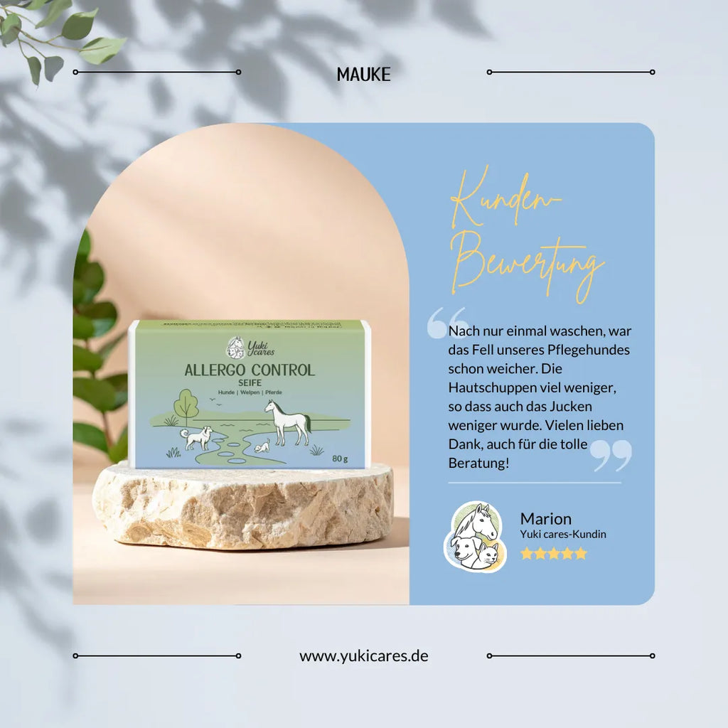 Allergo-Control Seife für Hunde und Pferde