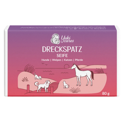 Dreckspatz Seife für Hunde, Katzen und Pferde
