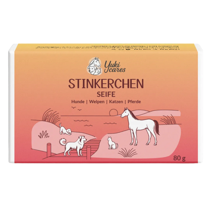 Stinkerchen Seife für Hunde, Katzen und Pferde