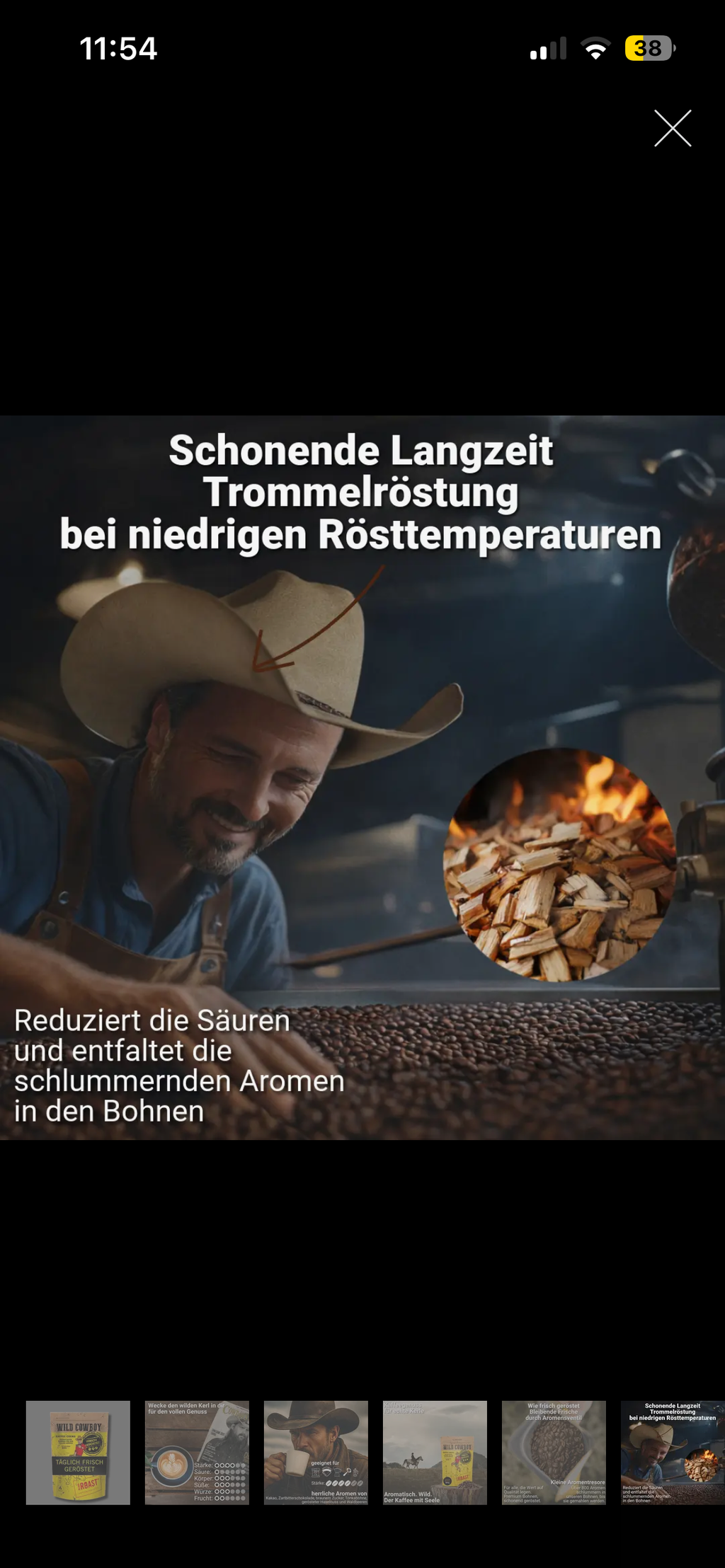 Wild Cowboy Kaffee