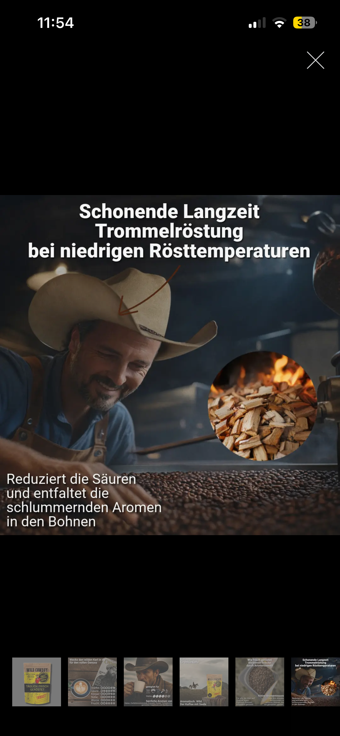 Wild Cowboy Kaffee