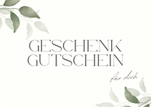 Digitaler Gutschein - Nature