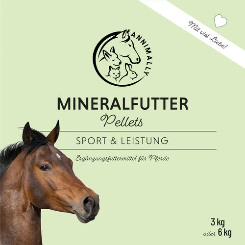 Annimally - Mineralfutter Sport & Leistung - 3KG