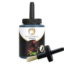 Excellent Horse Hoof Oil Black (mit Pinsel) 500 ml