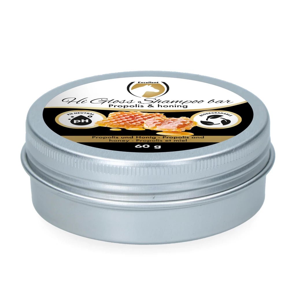 Excellent Horse Hi Gloss Shampoo Bar Propolis & Honig 60 g