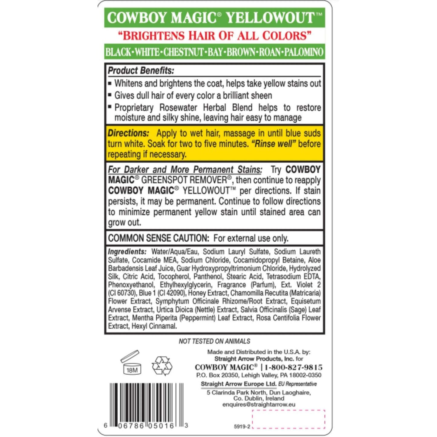 Cowboy Magic - Shine in Yellowout