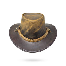 Lederhut Western Cowboy Unisex – Outdoor Hut für Reiten, Wandern & Abenteuer