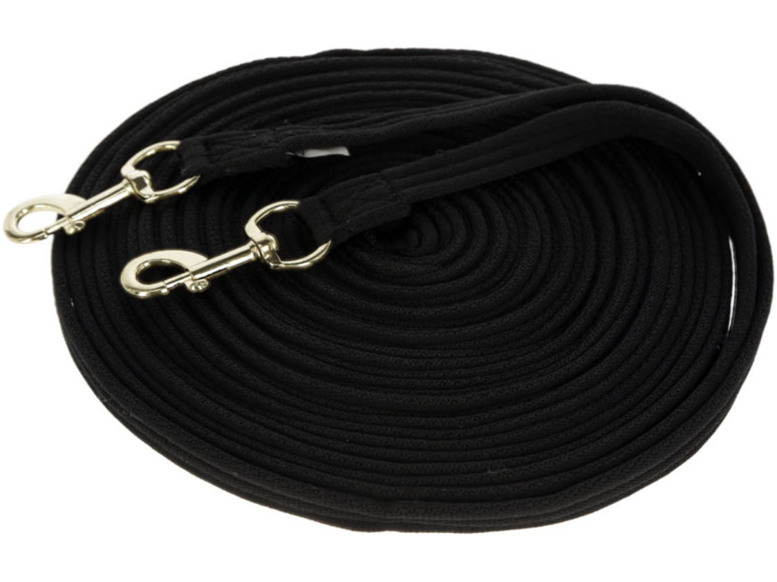 Icelandic Horse Doppellonge Soft schwarz