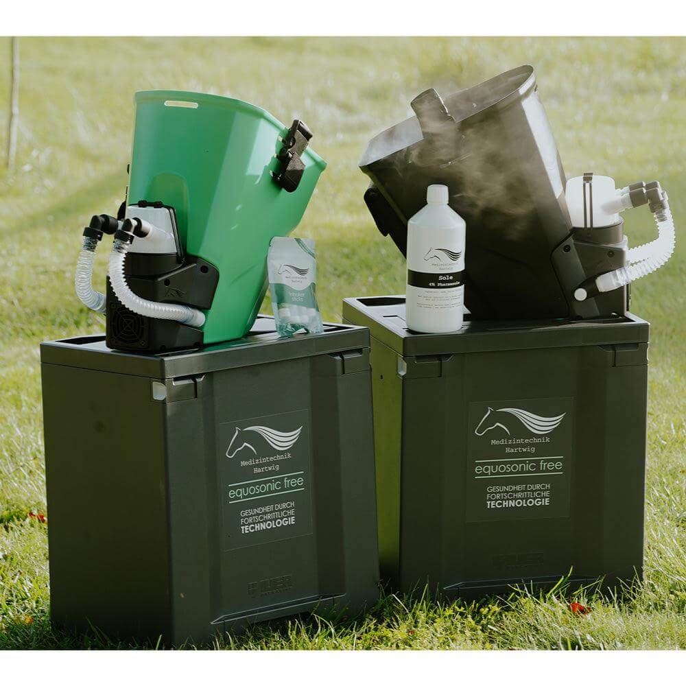 Medizintechnik Hartwig GmbH - Inhalator für Pferde equosonic free Starterpaket