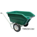 Kippschubkarre 250 L – JFC Universalkarre in 4 Farben für Ihren Stall