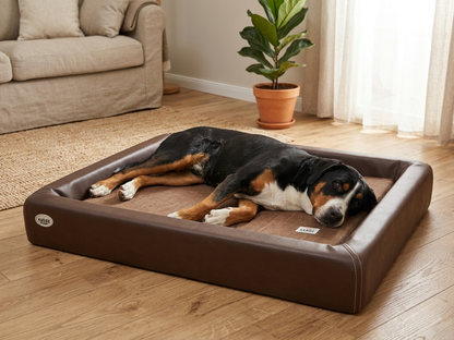 Orthopädisch-Plus Bundle | KUDDE Hundebett + Mumin Einlage Alltid