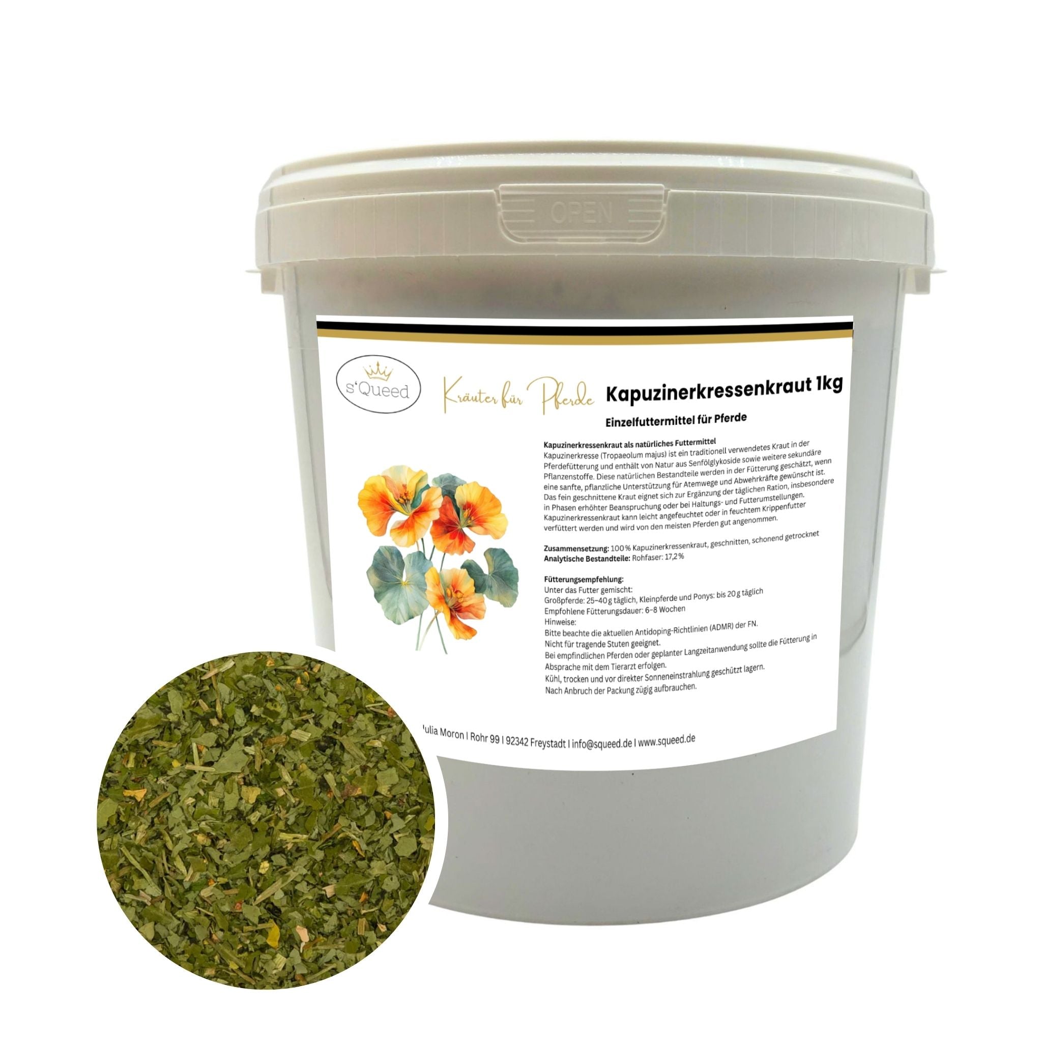Kapuzinerkresse Pferd 1kg