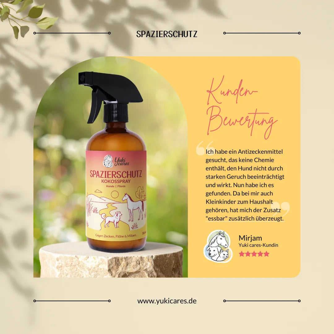 Kokos Spray Spazierschutz - Anti-Zeckenspray