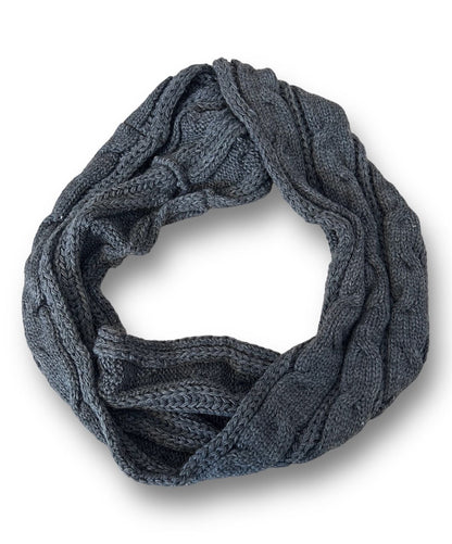 Loop Schal » Winter Damenschal » Strickschal » Damen Schal mit Strickmuster