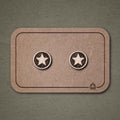Ohrstecker aus Holz | Stern N°5