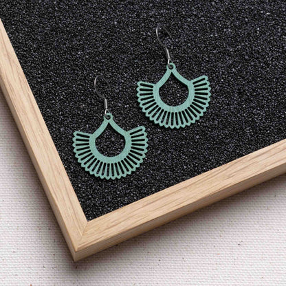 Ohrringe / Ohrhänger aus Holz | Boho