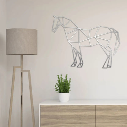 Origami Pferd aus Holz