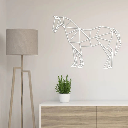 Origami Pferd aus Holz
