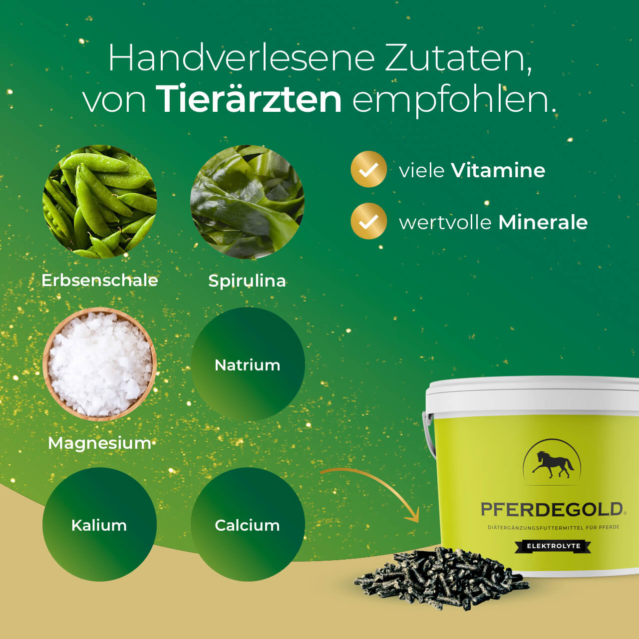 Pferdegold - Elektrolyte 1,5kg