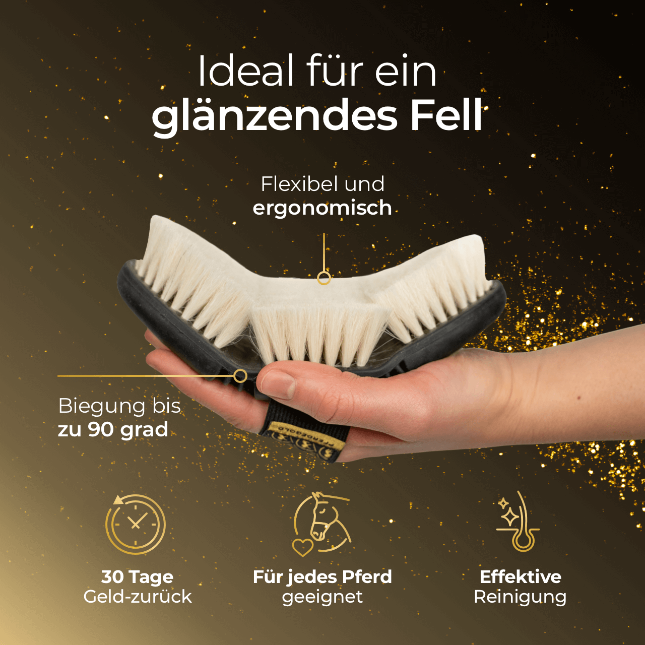 Pferdegold - Glanzbürste